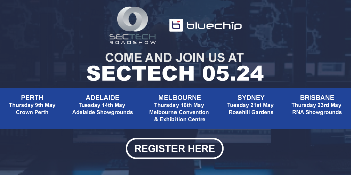 Join Bluechip at SecTech Roadshow 2024!